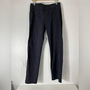 KATHMANDU Womens Pants 10 Black Outdoors Nylon Pockets Zip Hiking Quick Dry